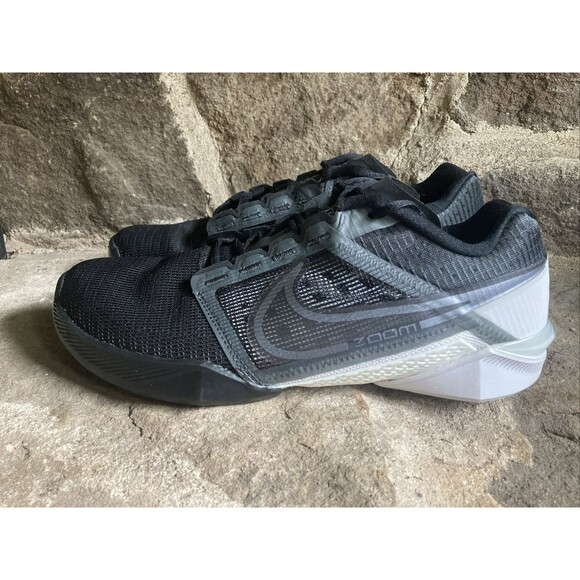 Nike Zoom Metcon Turbo 2 Mens Athletic Cross Training Shoes Size 7.5 Black Gray - Picture 1 of 7